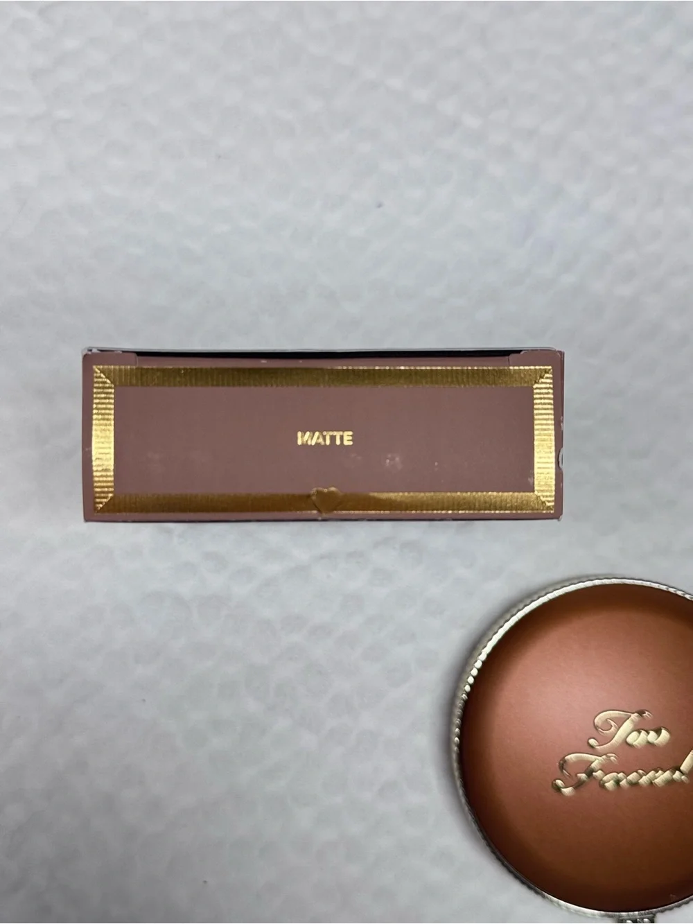 Too Faced Milk Chocolate Soleil Matte Bronzer 0.28 oz Opened Unused